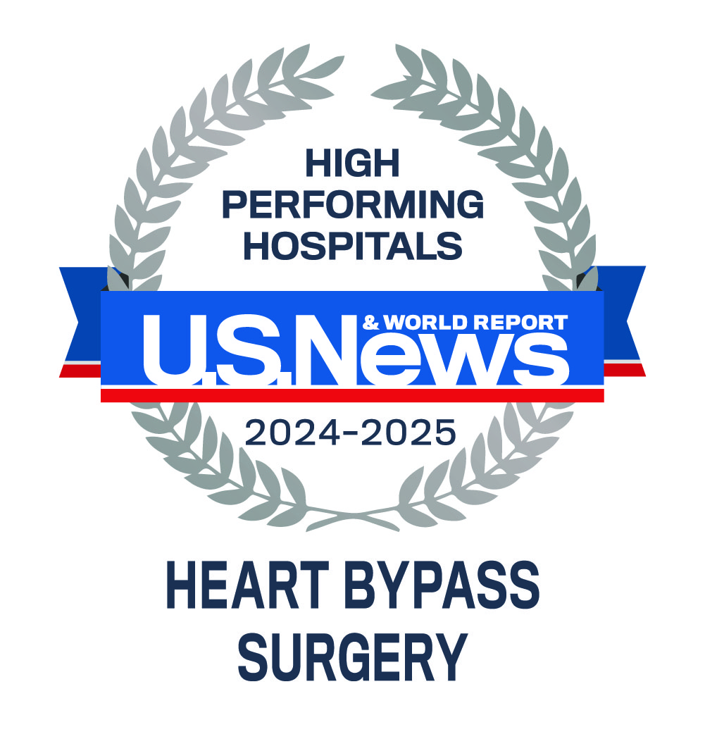 Heart Bypass Surgery - 2024-2025 Best Performing Hospitals - U.S. News Emblem